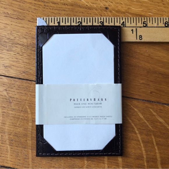 Note/Card Holder - Espresso Brown - Picture 6 of 8